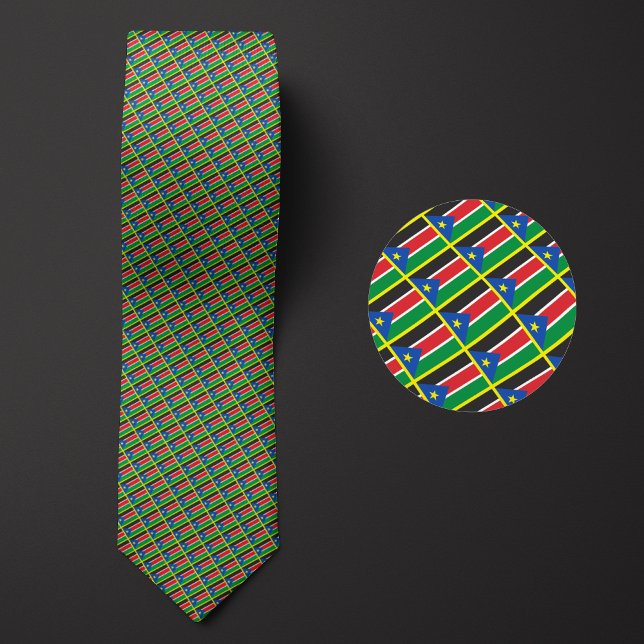 Flagga Sydsudan Mönster Slips (Skapare uppladdad)