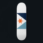 Flagga Syracuse, New York Mini Skateboard Bräda 18,5 Cm<br><div class="desc">Skateboard med en design med flagga Syracuse,  New York. En blå,  vit och gult flagga</div>