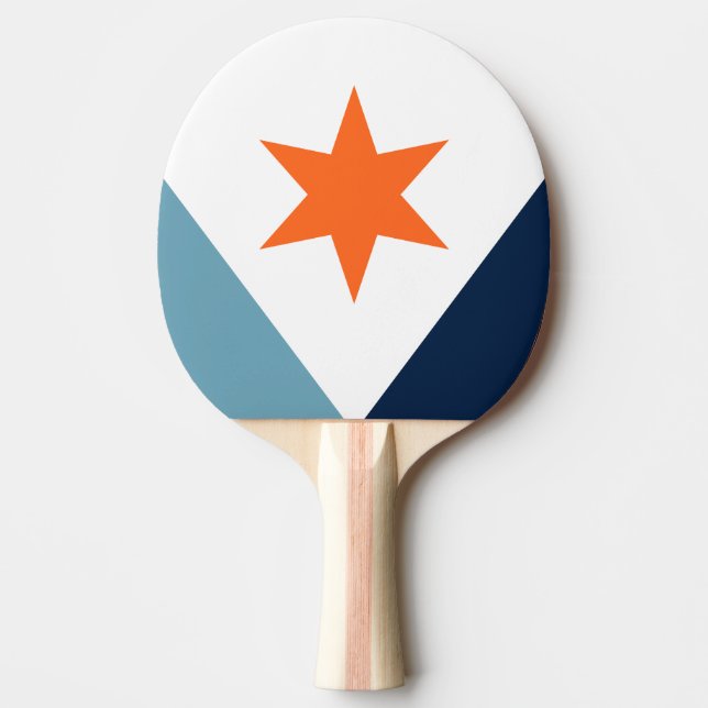 Flagga Syracuse, New York Pingisracket (Framsidan)