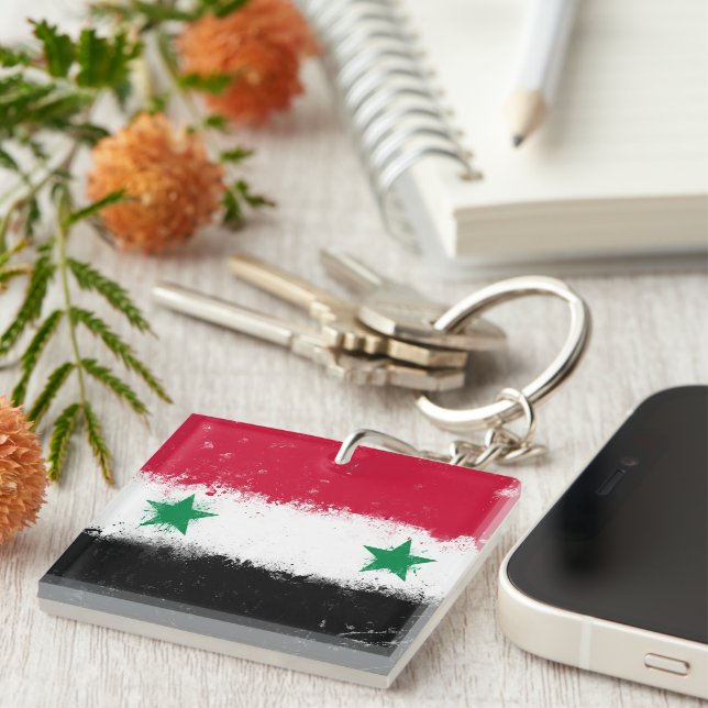 Flagga Syrien (Högra Framsidan)