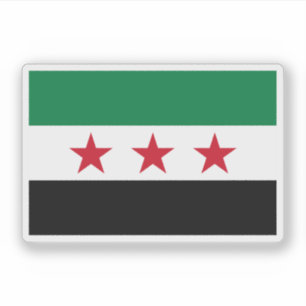 Flagga Syrien (december 2024) Klistermärken