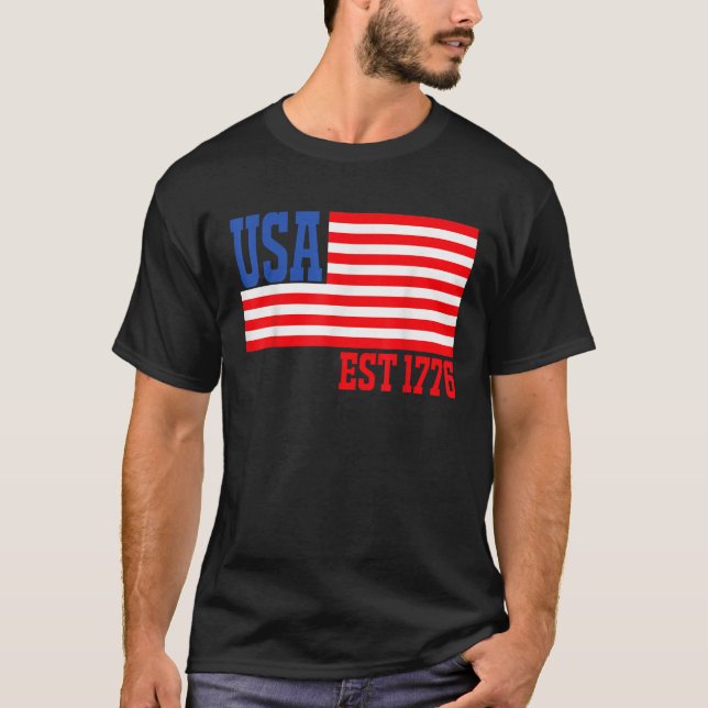 Flagga T Shirt (Framsida)