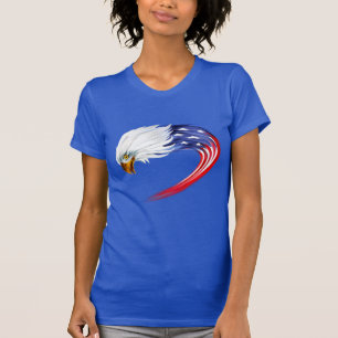Flagga T-Shirt för kvinnor