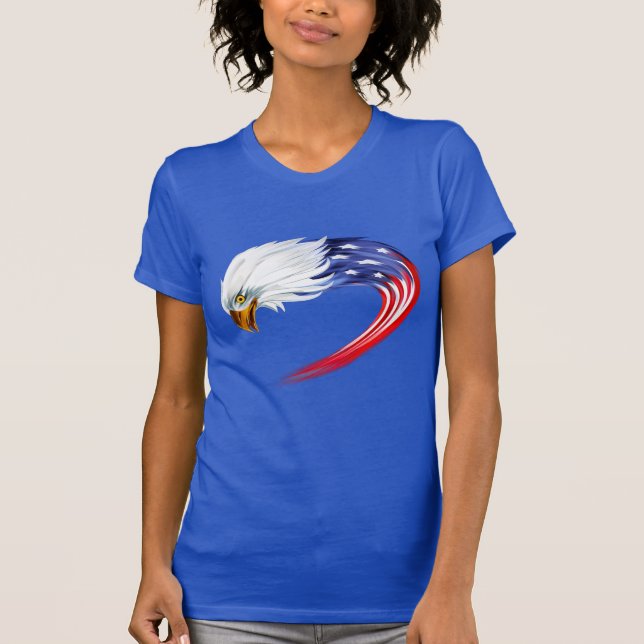 Flagga T-Shirt för kvinnor (Framsida)