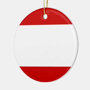 Flagga Tahiti Julgransprydnad Keramik