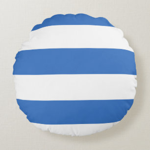 Flagga Tallinn, Estland Round Pillow Rund Kudde