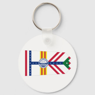 Flagga Tampa, Florida Keychain Nyckelring