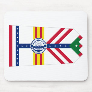 Flagga Tampa, Florida Mouse Pad Musmatta