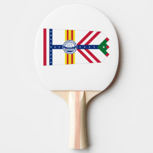 Flagga Tampa, Florida Ping-Pong Paddle Pingisracket