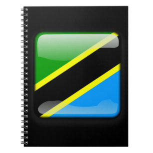 Flagga Tanzania Anteckningsbok