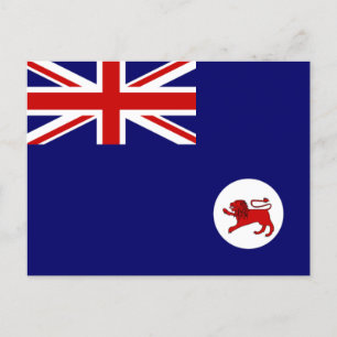 Flagga Tasmania Vykort