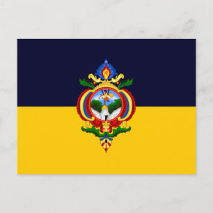Flagga Tegucigalpa, Honduras Vykort