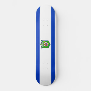 Flagga Tel Aviv (Israel) Mini Skateboard Bräda 18,5 Cm