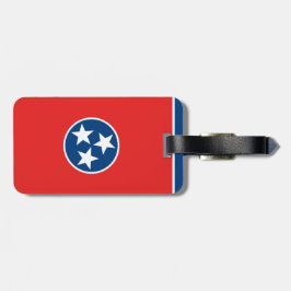 Flagga Tennessee Bagagebricka