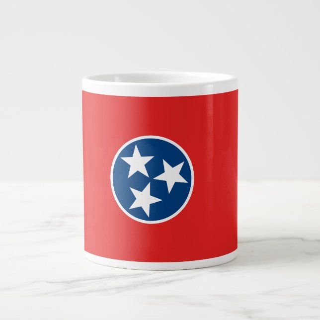 Flagga Tennessee Jumbo Mugg (Framsidan)