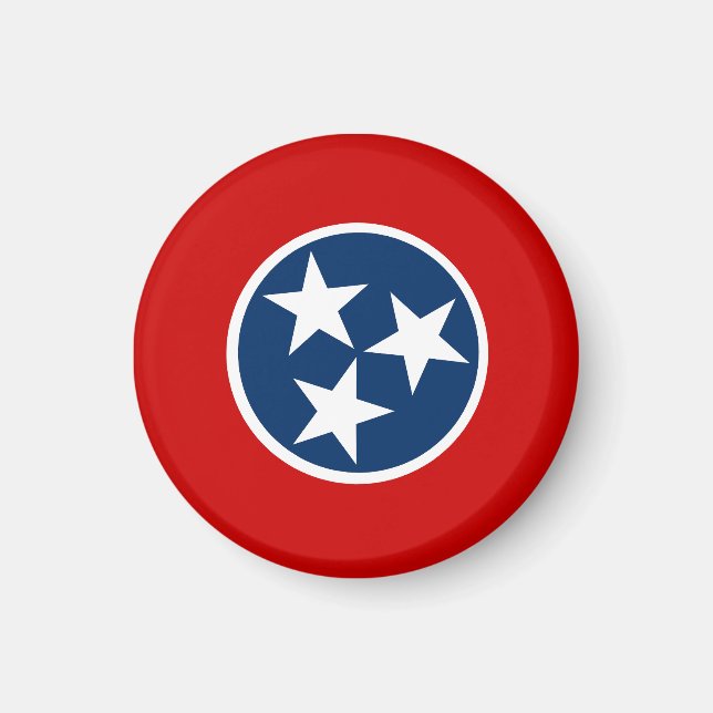Flagga Tennessee Magnet (Framsidan)