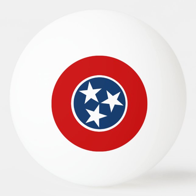 Flagga Tennessee Pingisboll (Framsidan)