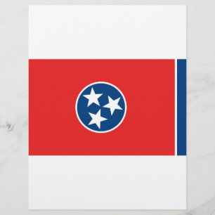Flagga Tennessee Reklamblad