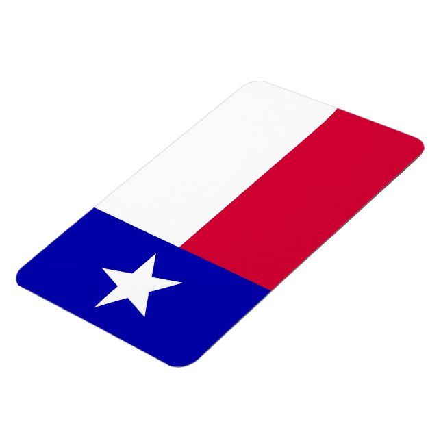 Flagga Texas Magnet (Vänstra Sidan)