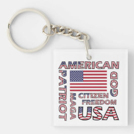 Flagga Text US Stars och stripes Patriot