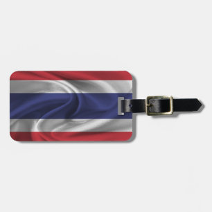 Flagga Thailand Bagagebricka