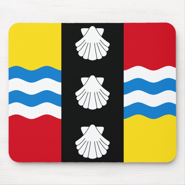 Flagga till Bedfordshire Mouse Pad Musmatta (Framsidan)