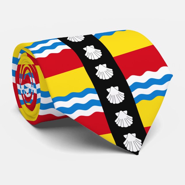 Flagga till Bedfordshire Tie Slips (Rullad)
