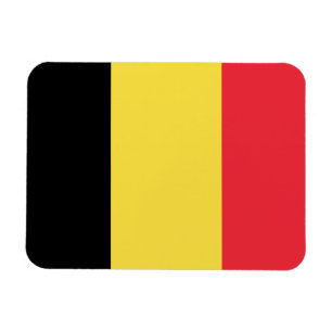 Flagga till Belgien Magnet