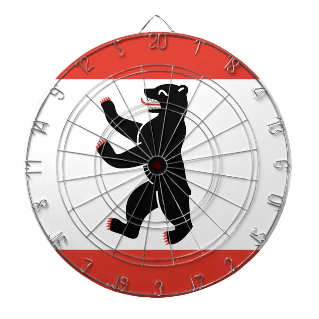 Flagga till Berlin Dart Board Darttavla (Framsidan)