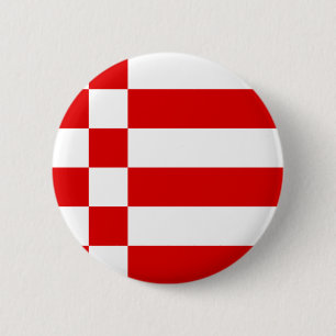 Flagga till Bremen Pinback Button Knapp