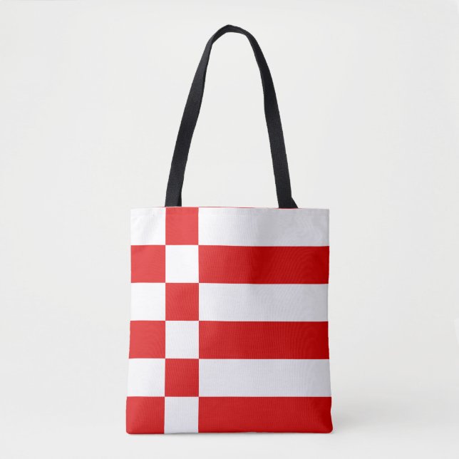 Flagga till Bremen Tote Bag Tygkasse (Framsida)