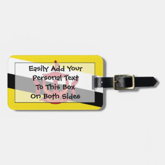Flagga till Brunei Easy ID Personal Bagagebricka