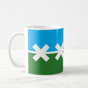 Flagga till Cedar Park, Texas Kaffemugg