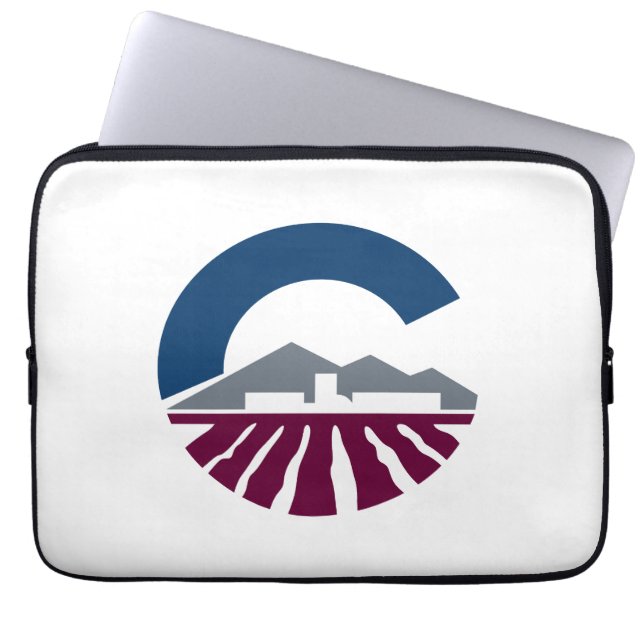 Flagga till Chandler, Arizona Laptop Fodral (Framsidan)