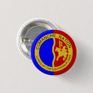 Flagga till Comanche Nation Knapp