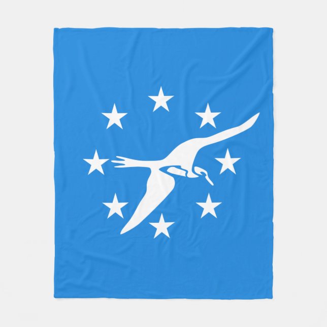 Flagga till Corpus Christi, Texas Fleecefilt (Framsidan)