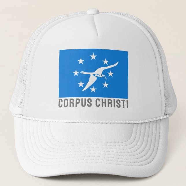 Flagga till Corpus Christi, Texas Keps (Framsida)