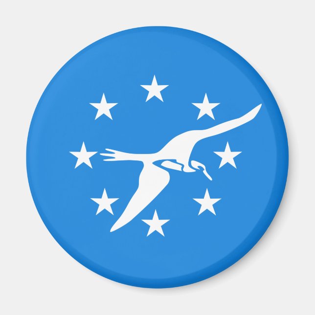 Flagga till Corpus Christi, Texas Magnet (Framsidan)