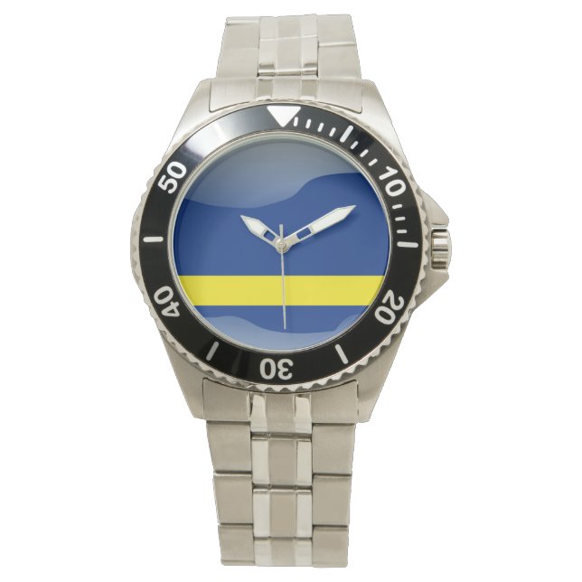 Flagga till Curacao Armbandsur (Framsida)