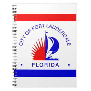 Flagga till Fort Lauderdale, Florida Anteckningsbok