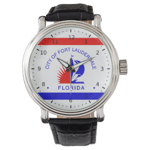 Flagga till Fort Lauderdale, Florida Armbandsur