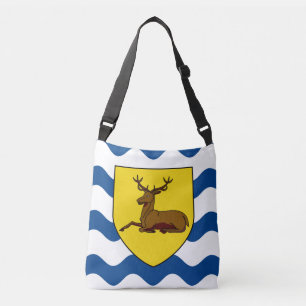 Flagga till Hertfordshire Crossbody Bag Axelväska