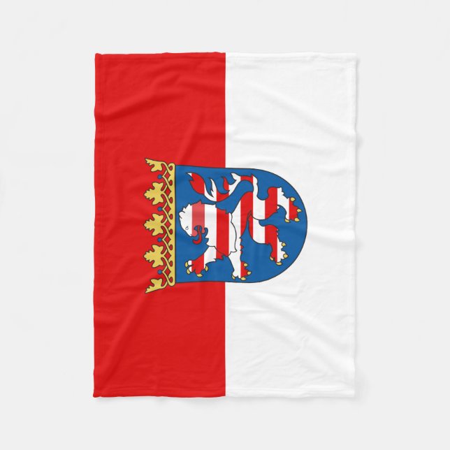 Flagga till Hesse Fleece Blanket (Framsidan)