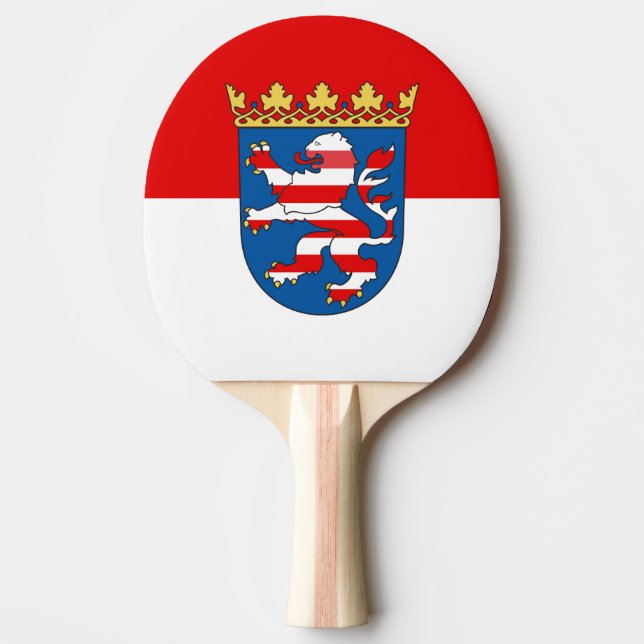 Flagga till Hesse Ping Pong Paddle Pingisracket (Framsidan)