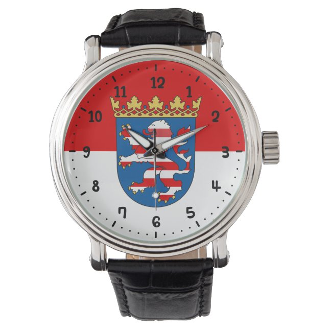 Flagga till Hesse Wrist Watch Armbandsur (Framsida)
