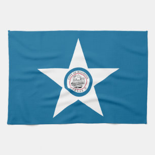 Flagga till Houston, Texas Kitchen Towel Kökshandduk