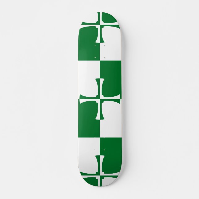Flagga till Kirkcudbrightshire Skateboard (Framsida)