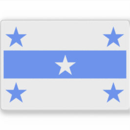 Flagga till Konungariket Mangareva (1832-1843) Klistermärken