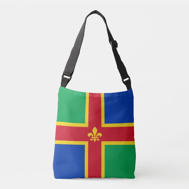 Flagga till Lincolnshire Crossbody Bag Axelväska (Framsida)