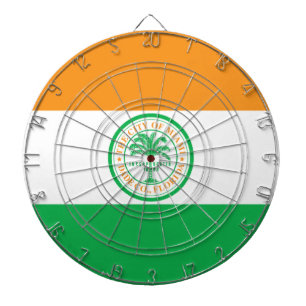 Flagga till Miami, Florida Dart Board Darttavla